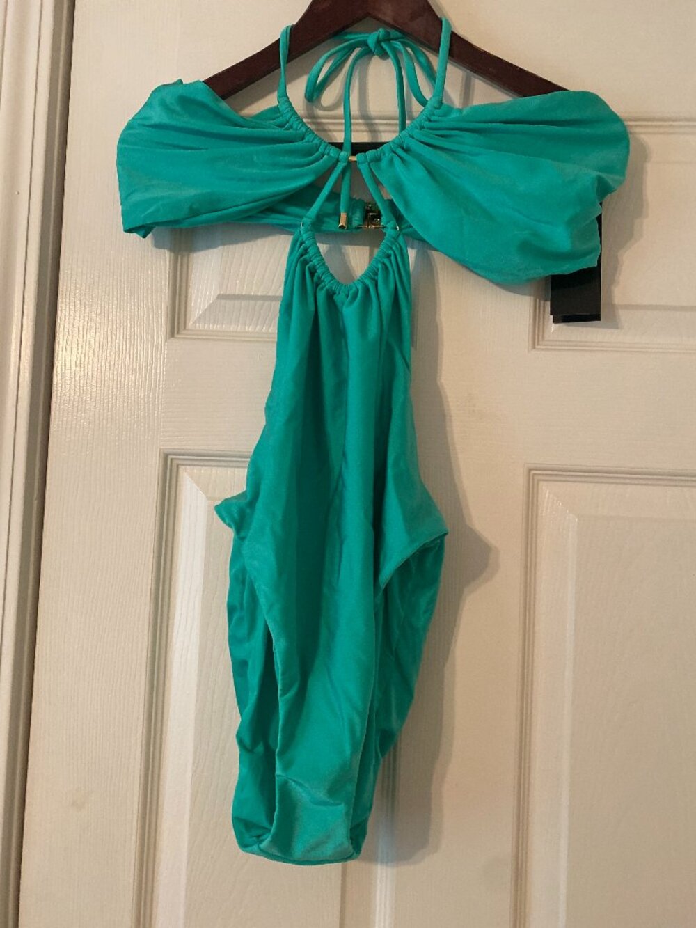 NEW ONEPIECE SWIMWEAR TURQUOISE SIZE XL